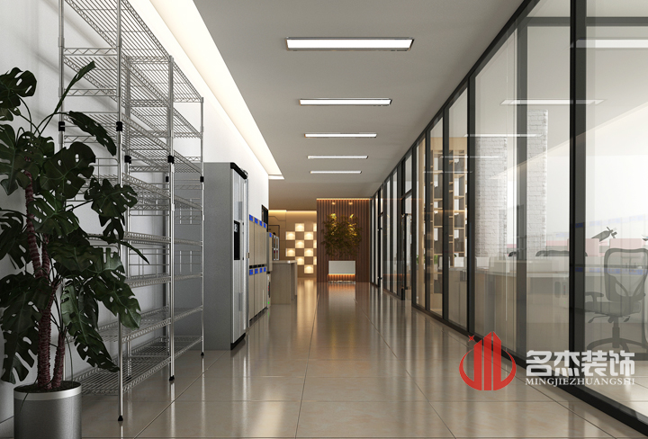 辦公室裝修效果圖&mdash;過道.jpg