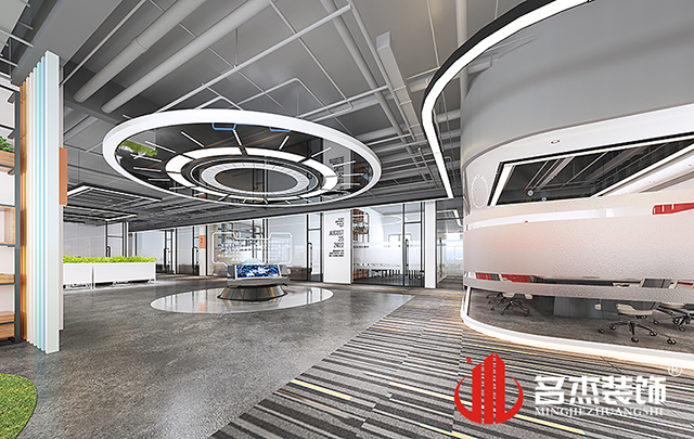 辦公區(qū)域設計效果