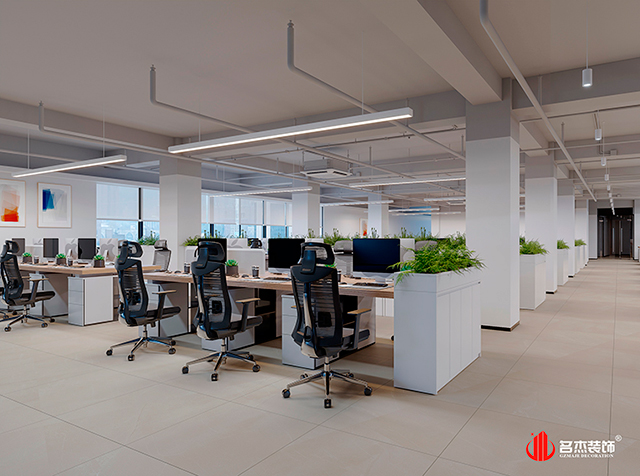 開放辦公區(qū)設(shè)計(jì)效果