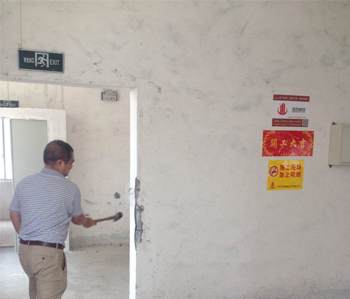 花都2200平方廠房裝修項目開工啦！