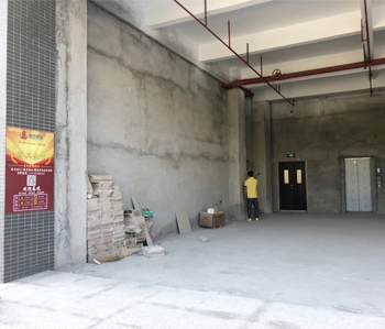 黃埔區(qū)1000平方辦公室裝修項目開工啦！