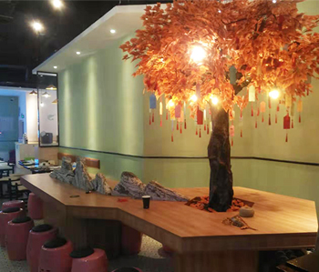 天河區(qū)餐廳裝修完工實(shí)景圖來啦！